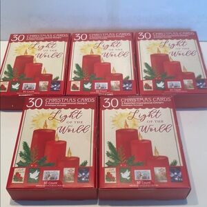 NWT 5 Boxes of Assorted Inspirational Christmas Cards - Price is Firm!